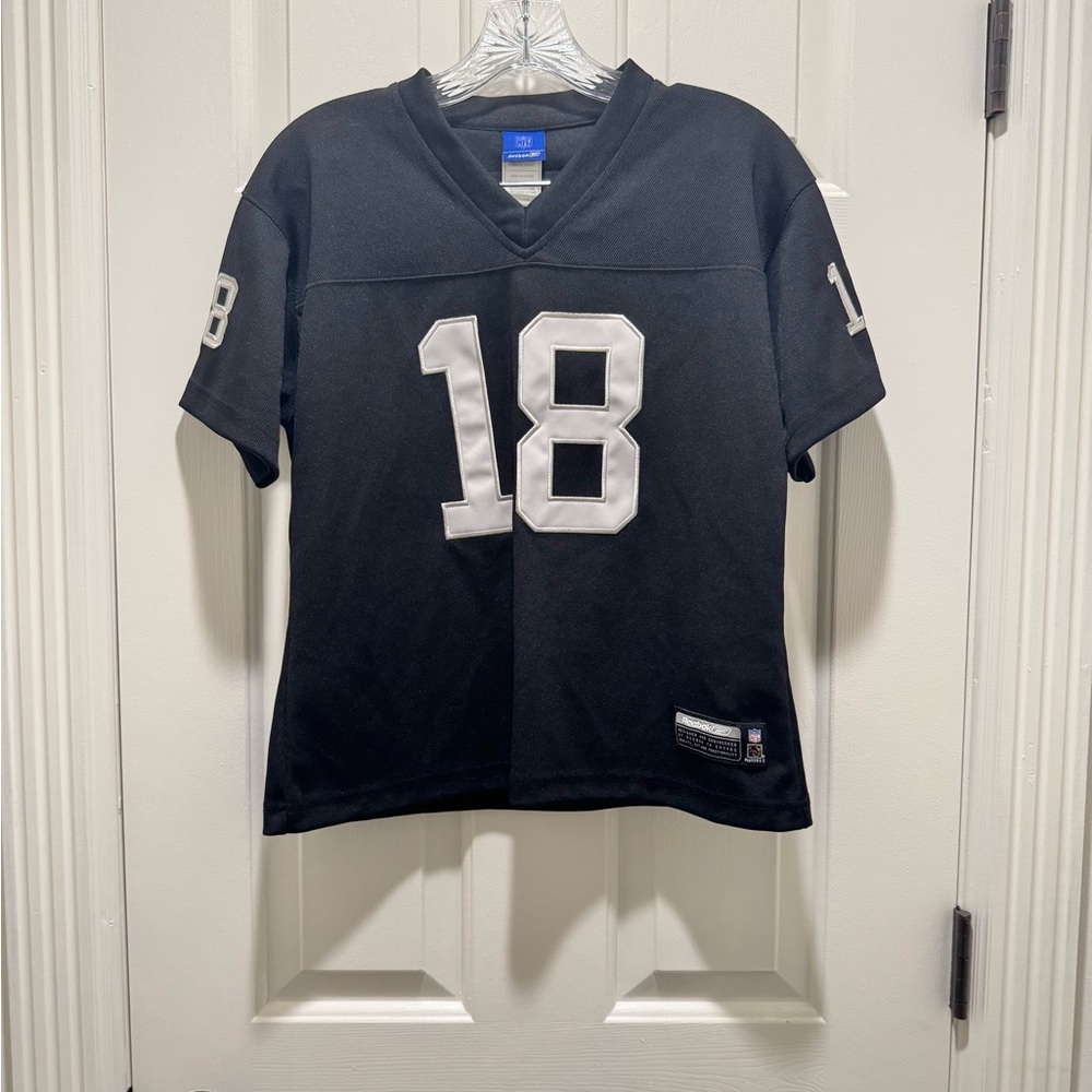 Reebok Black raiders NFL Jersey
